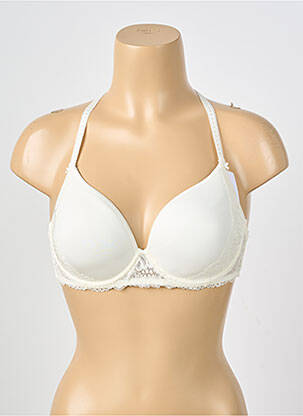 Soutien-gorge bretelle multi position haut soutien-gorge moulé beige SIMONE PERELE femme