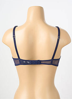 Soutien-gorge légère et transparente haut soutien-gorge emboitant bleu IMPLICITE femme