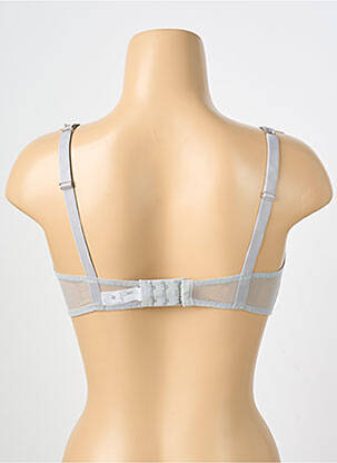 Soutien-gorge légère et transparente haut soutien-gorge emboitant gris IMPLICITE femme