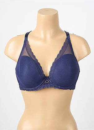 Soutien-gorge bretelle multi position haut soutien-gorge moulé bleu CHANTELLE femme