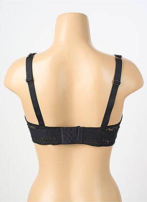 Soutien-gorge légère et transparente haut soutien-gorge emboitant noir IMPLICITE femme