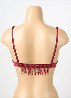Soutien-gorge légère et transparente haut soutien-gorge moulé rouge SIMONE PERELE femme