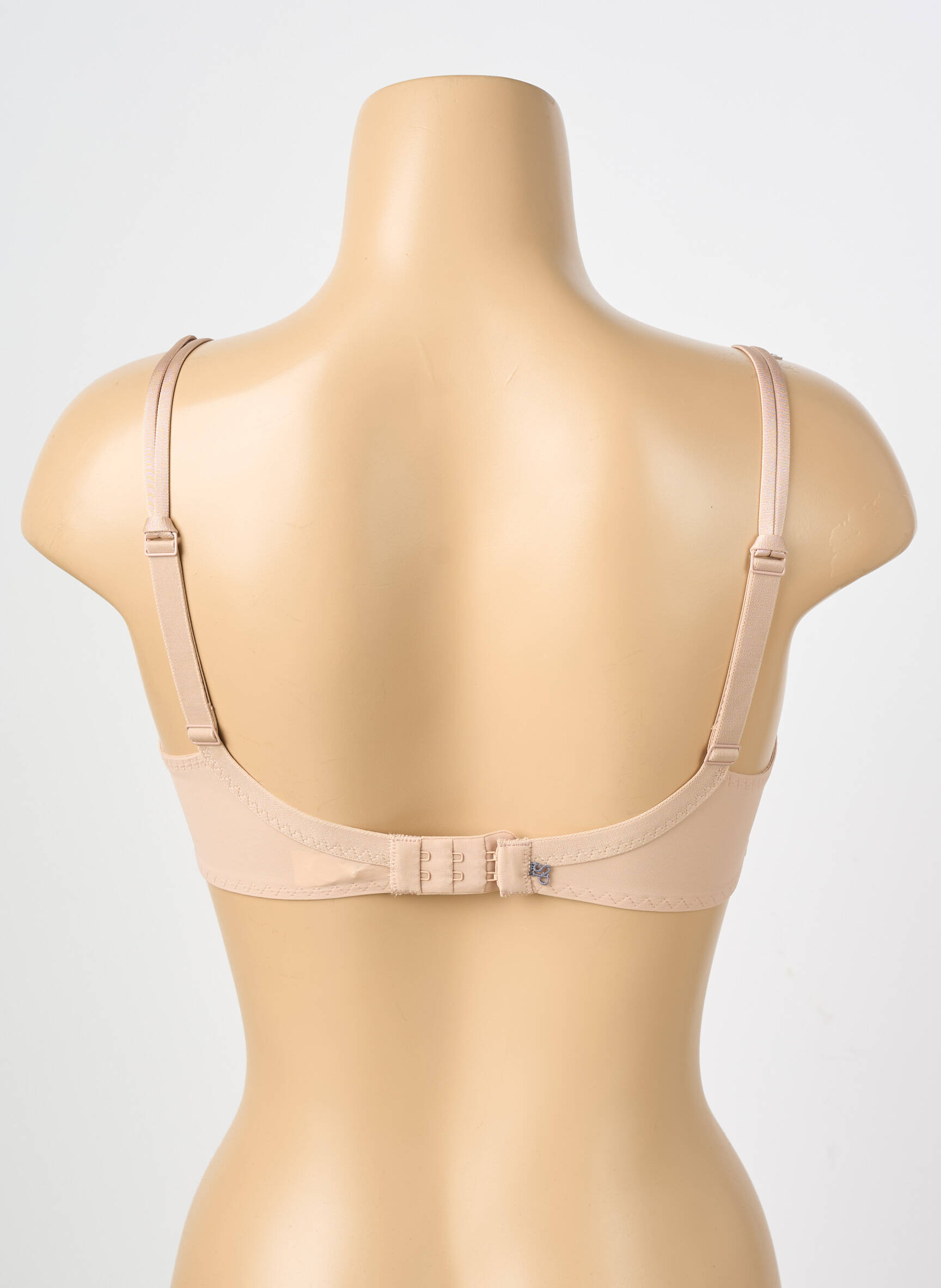 Soutien-gorge effet matière satinée haut soutien-gorge moulé chair SIMONE PERELE femme