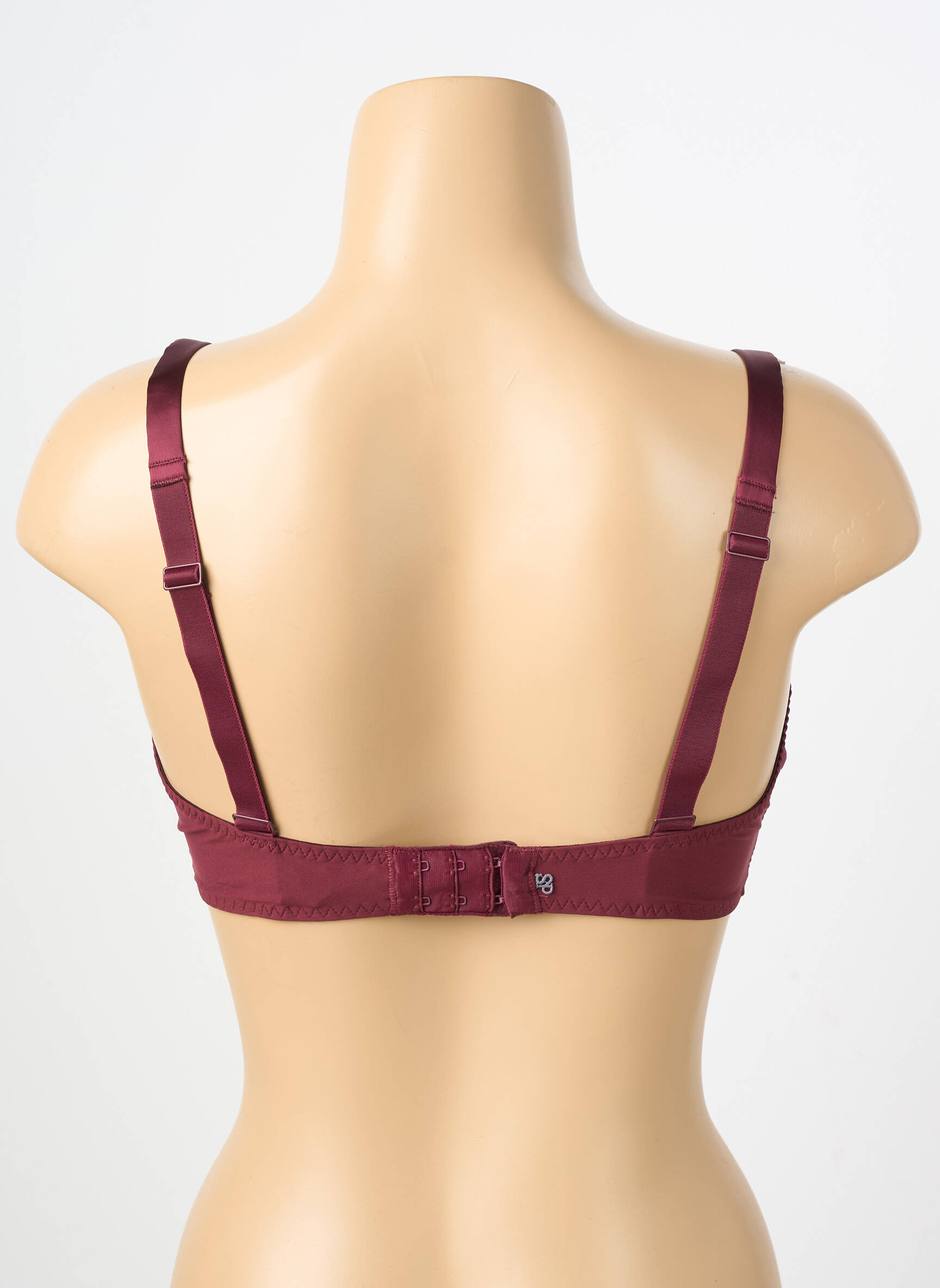 Soutien-gorge effet matière satinée haut soutien-gorge emboitant rouge SIMONE PERELE femme