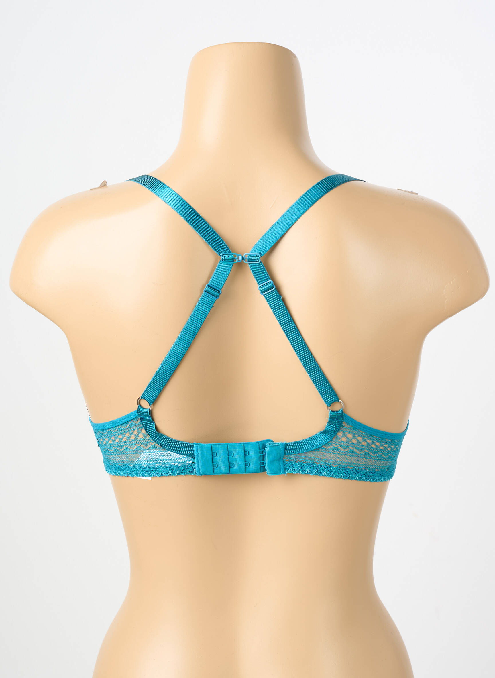 Soutien-gorge bretelle multi position haut soutien-gorge push-up bleu PASSIONATA femme
