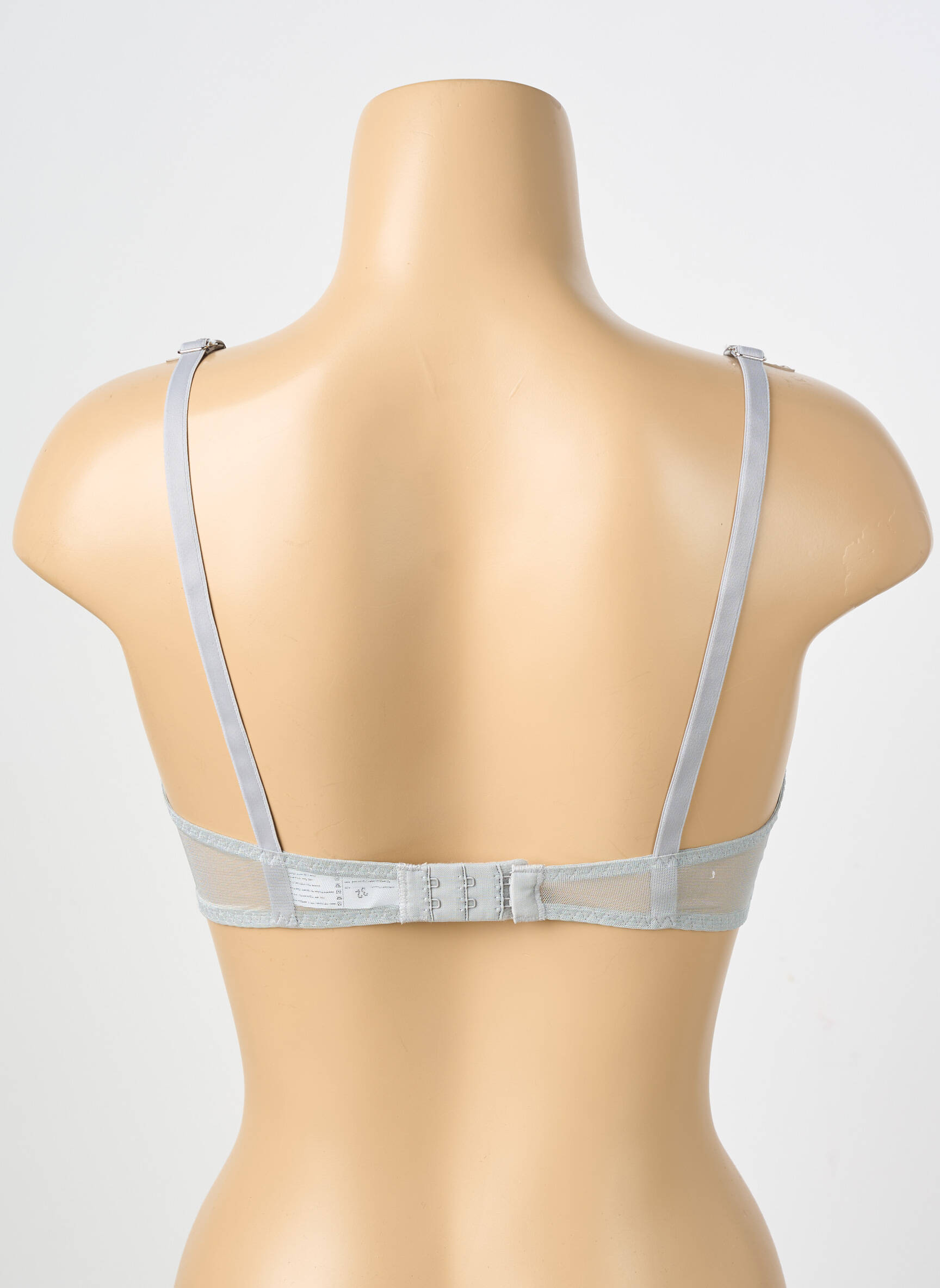 Soutien-gorge légère et transparente haut soutien-gorge moulé gris IMPLICITE femme