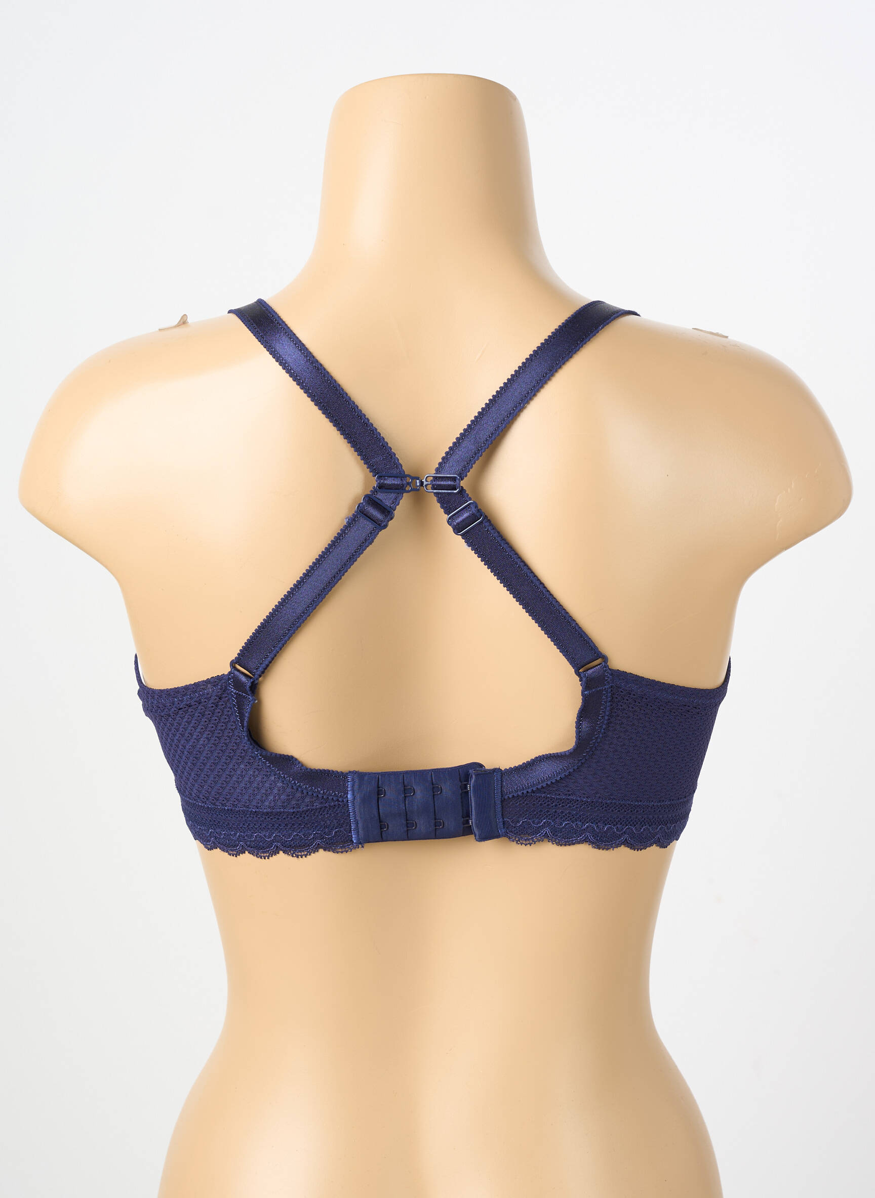 Soutien-gorge bretelle multi position haut soutien-gorge moulé bleu CHANTELLE femme