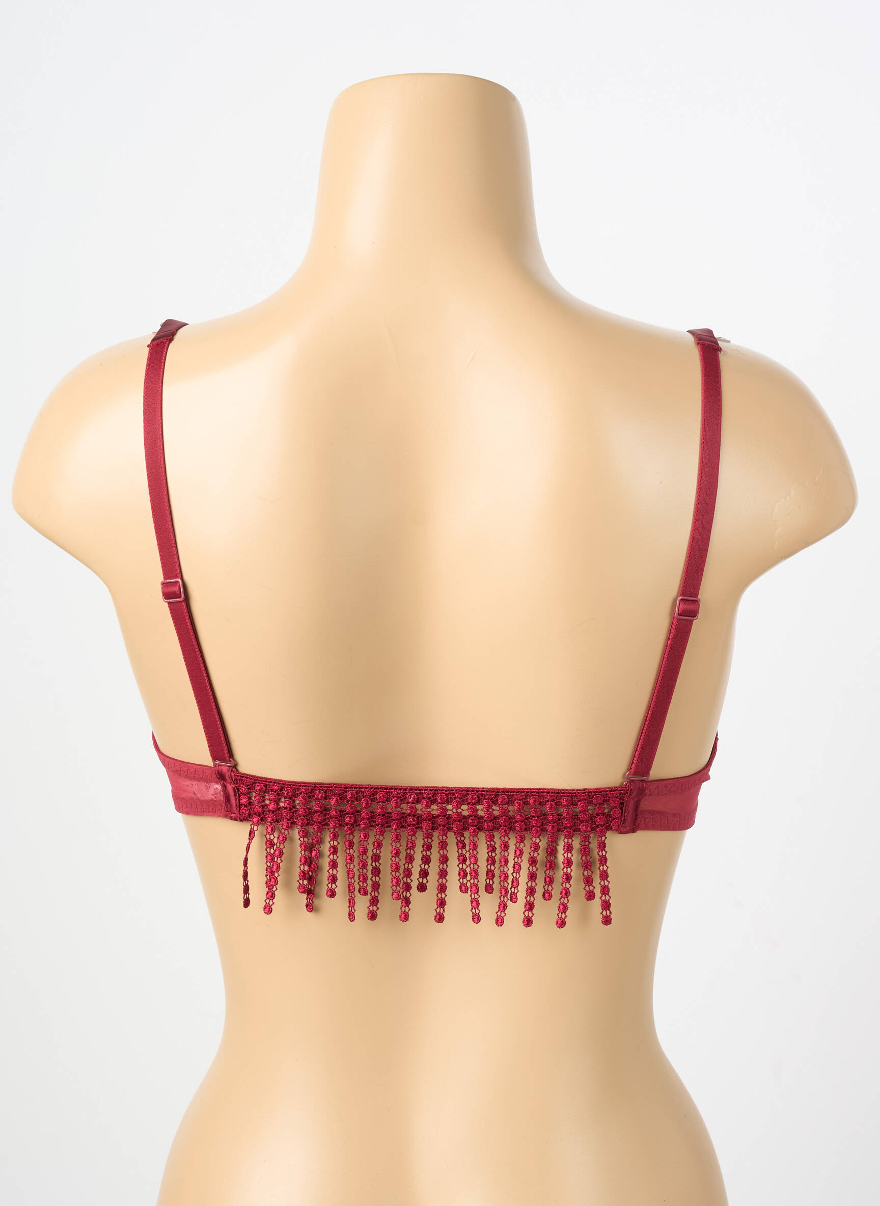 Soutien-gorge légère et transparente haut soutien-gorge moulé rouge SIMONE PERELE femme