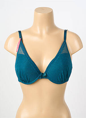 Soutien-gorge légère et transparente haut soutien-gorge moulé bleu PASSIONATA femme