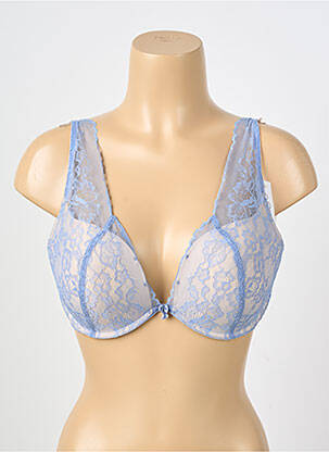 Soutien-gorge haut soutien-gorge push-up haut soutien-gorge push-up bleu VALEGE femme