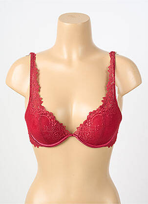 Soutien-gorge bretelle multi position haut soutien-gorge push-up rouge VALEGE femme