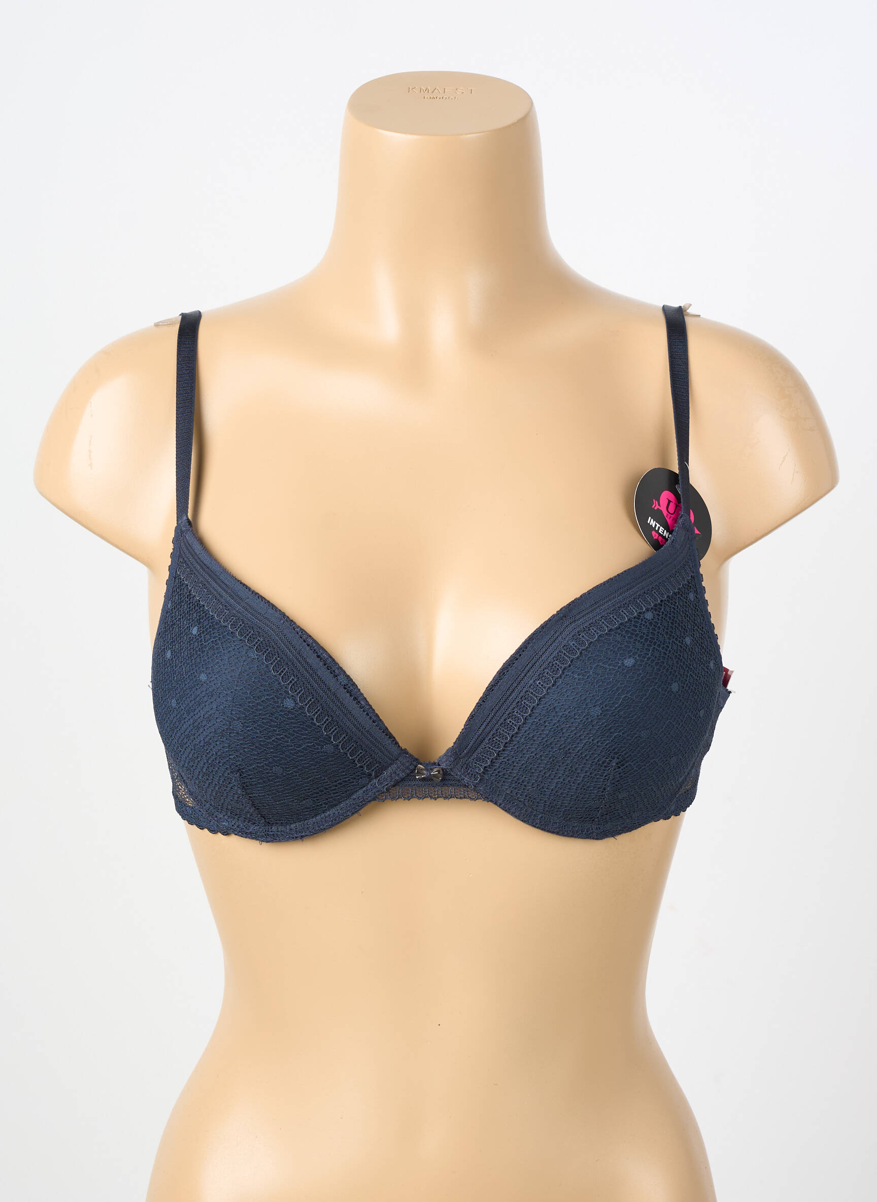 Soutien-gorge tissage dentelle haut soutien-gorge moulé bleu PASSIONATA femme