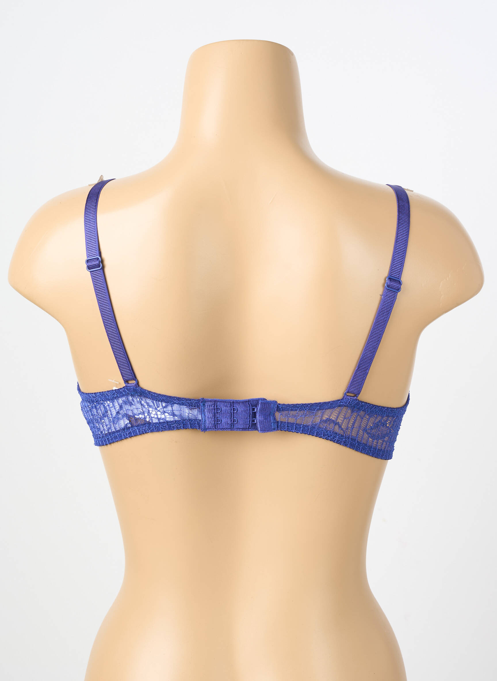 Soutien-gorge effet matière satinée haut soutien-gorge emboitant bleu PASSIONATA femme