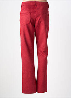 Pantalon slim stretch taille normale rouge S.QUISE femme