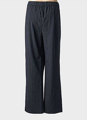 Pantalon droit tissage crêpe noir CISO femme