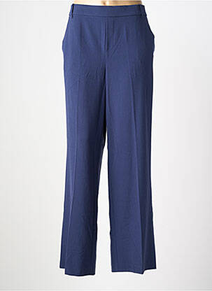 Pantalon slim taille élastique taille normale bleu CISO femme