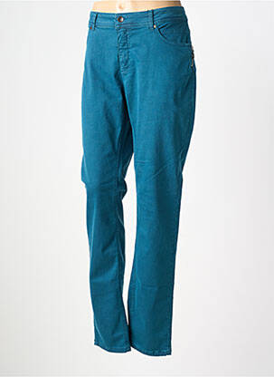 Jeans coupe slim stretch taille normale bleu JENSEN femme