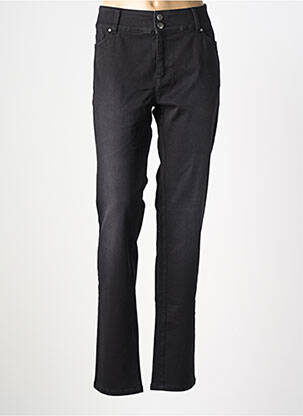 Jeans coupe slim stretch taille normale noir IMITZ femme