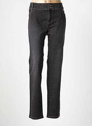 Jeans coupe slim stretch taille normale noir IMITZ femme