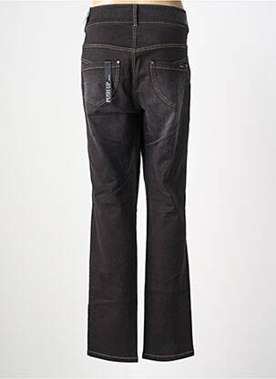 Jeans coupe slim stretch taille normale noir IMITZ femme