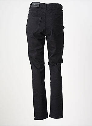 Jeans coupe slim stretch taille normale noir BASE LEVEL femme