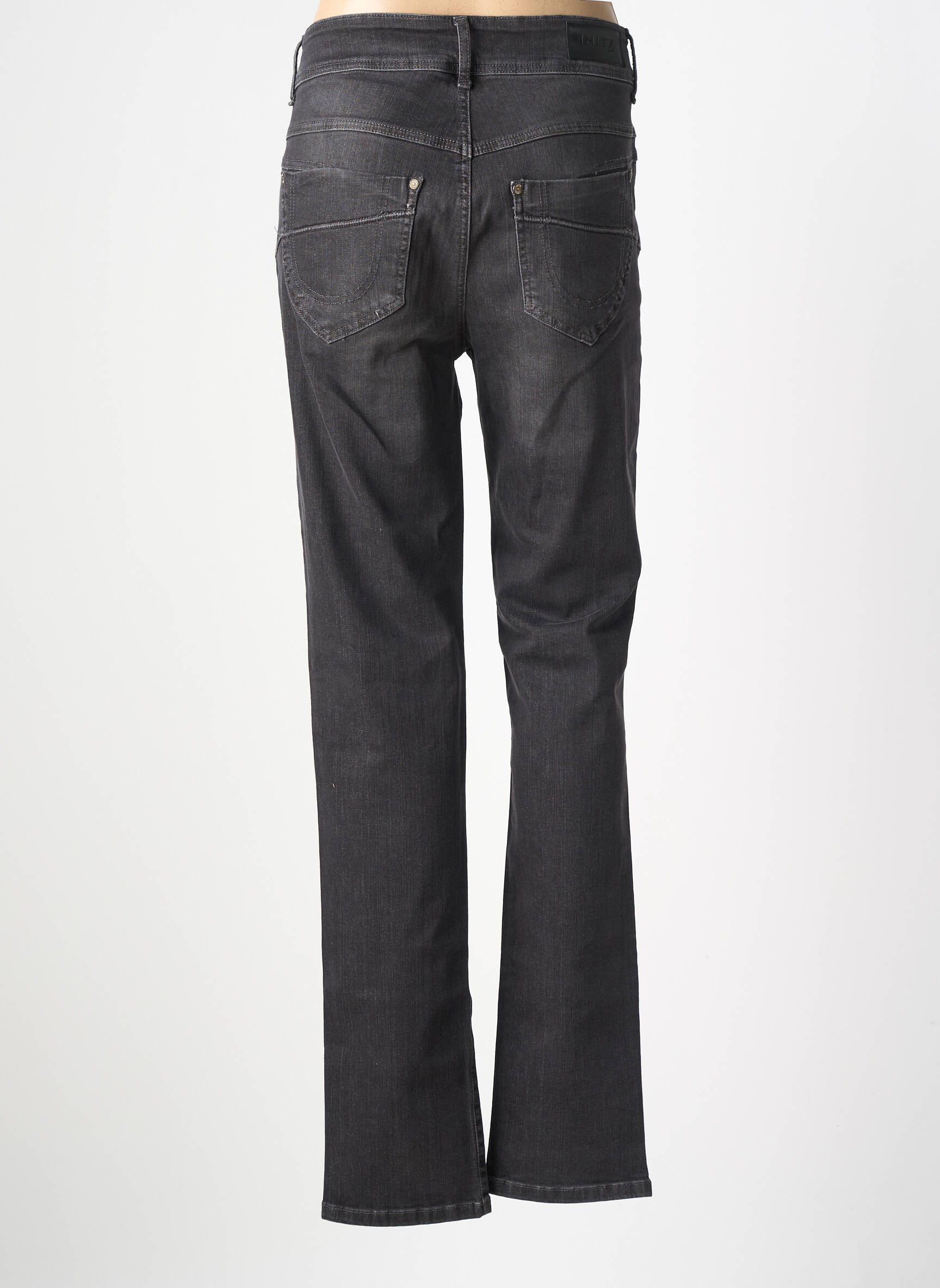 Jeans coupe slim stretch taille normale gris IMITZ femme