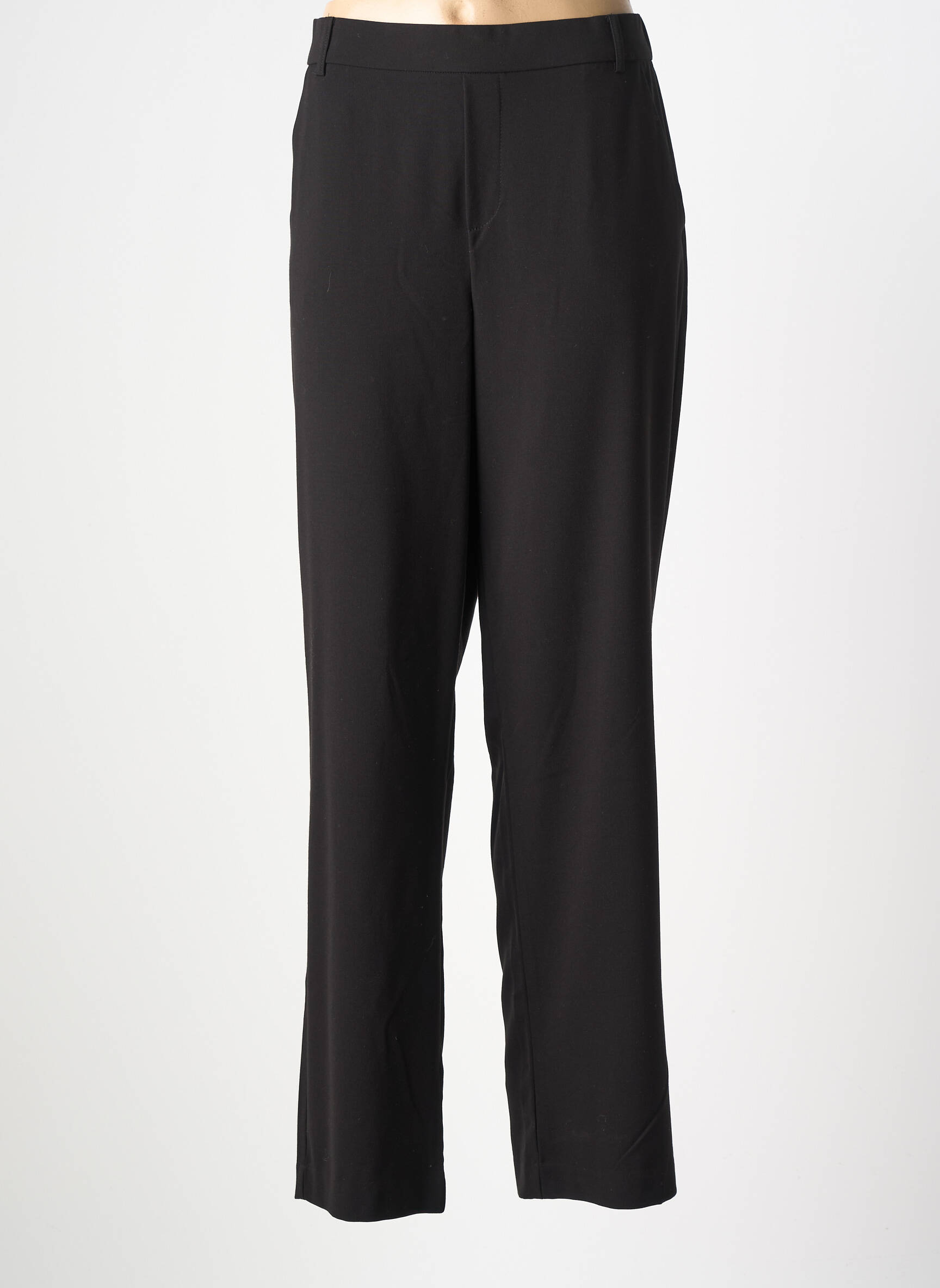 Pantalon slim taille élastique taille normale noir CISO femme