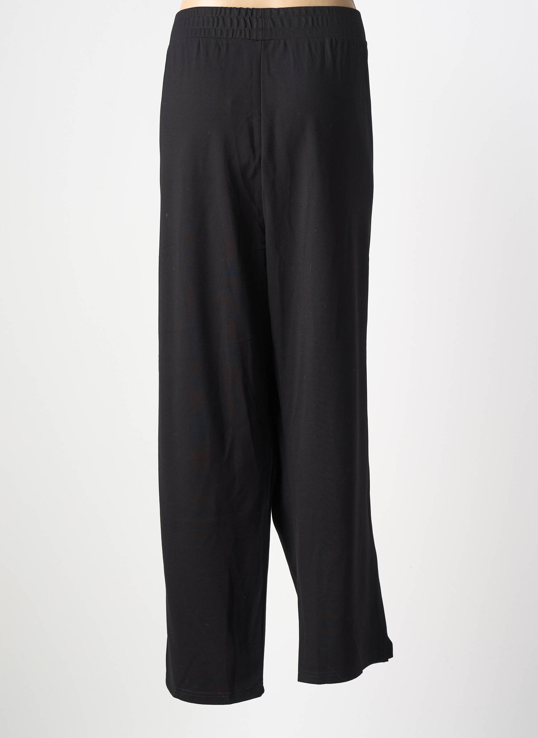 Pantalon droit stretch taille normale noir CISO femme