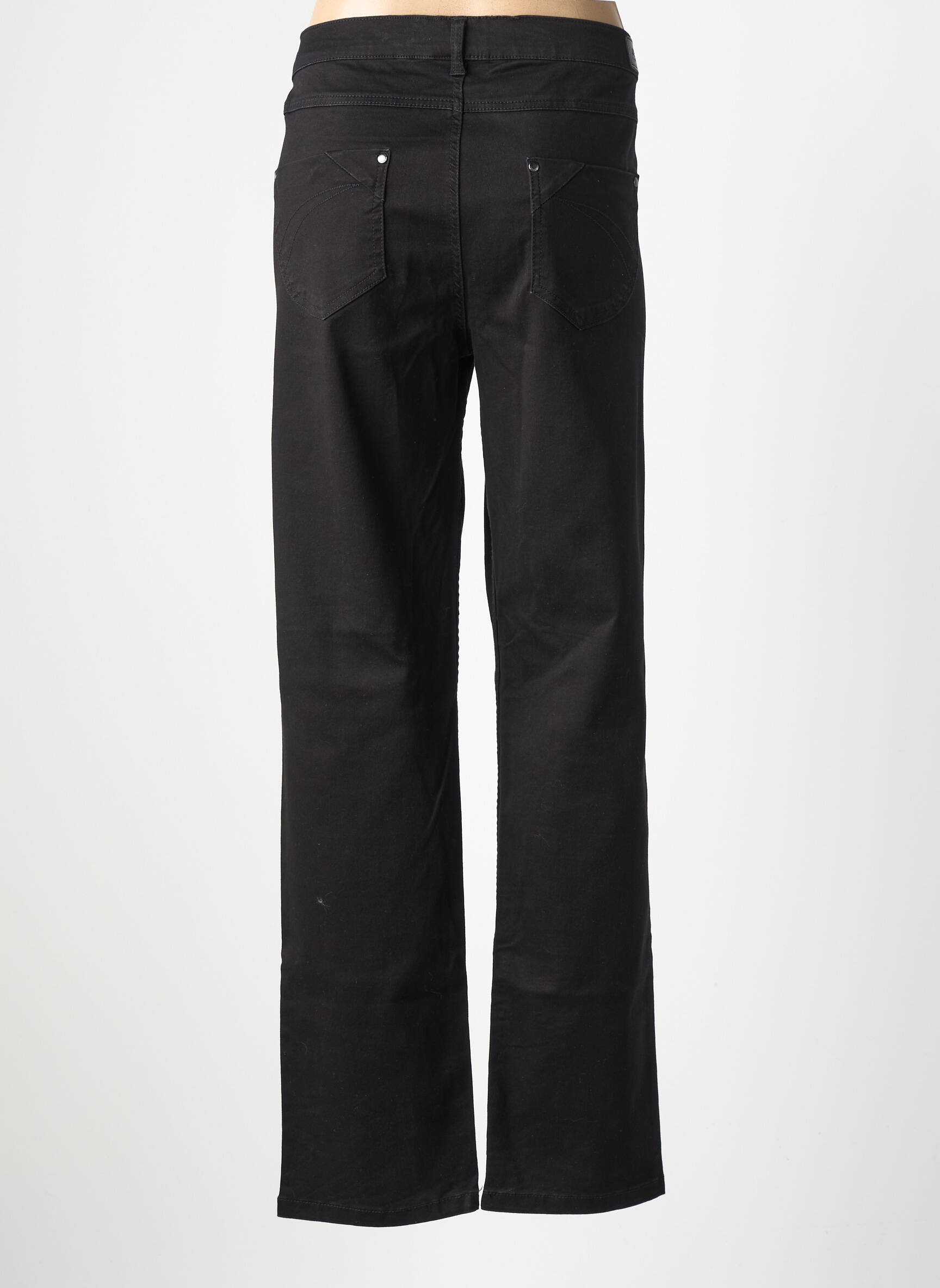 Jeans coupe slim stretch taille normale noir JENSEN femme
