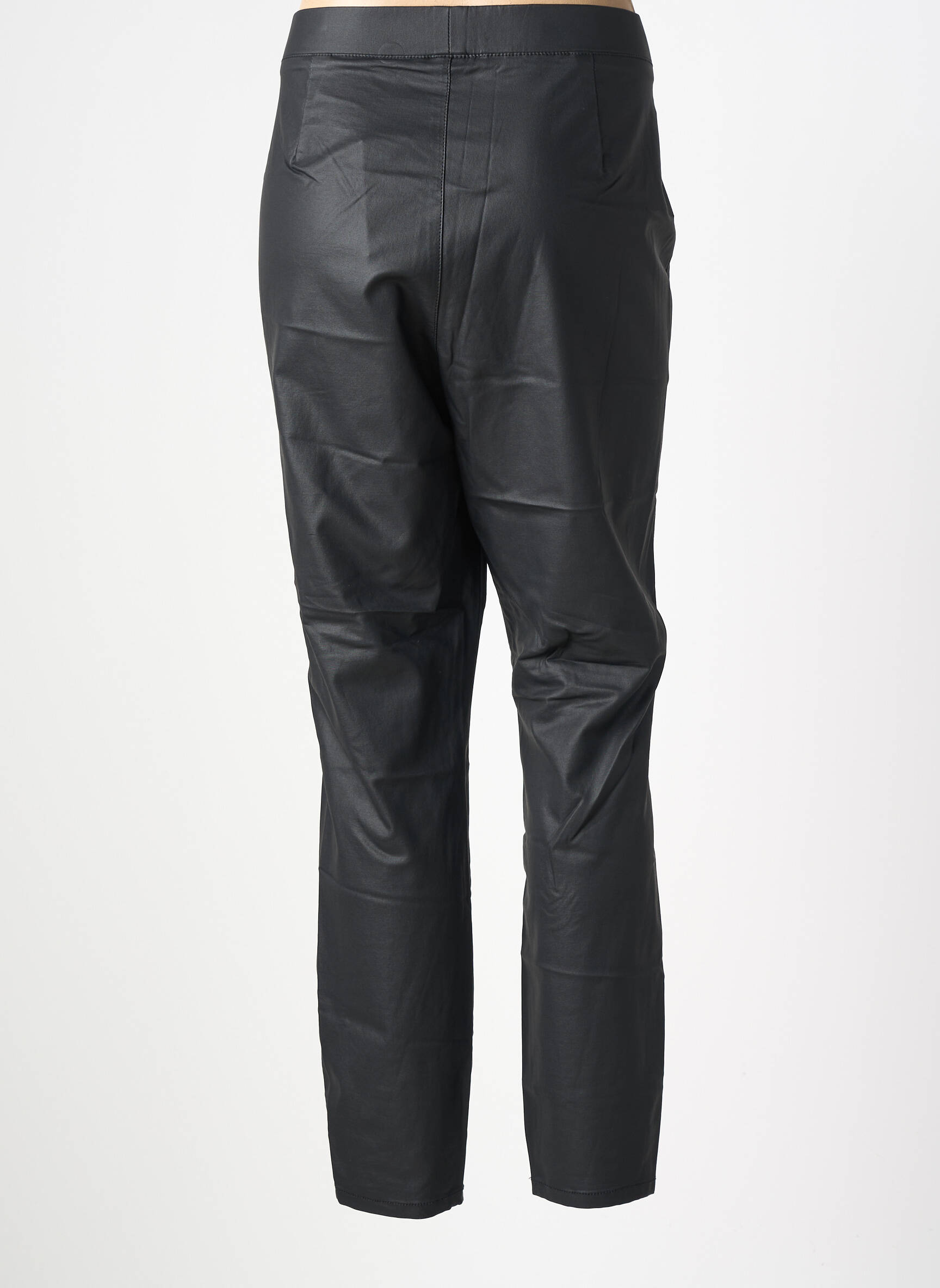 Legging effet matière satinée taille haute noir CISO femme