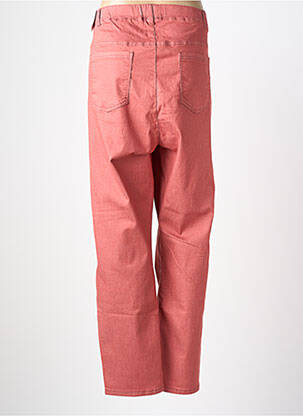 Pantalon slim taille élastique taille normale orange CISO femme