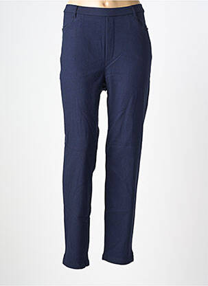 Pantalon slim stretch taille normale bleu CISO femme