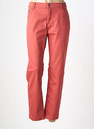 Jeans coupe slim taille normale taille normale orange JENSEN femme