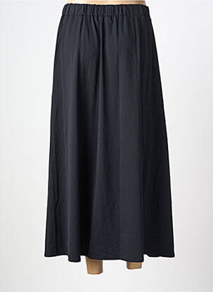Jupe longue coupe évasée noir K femme