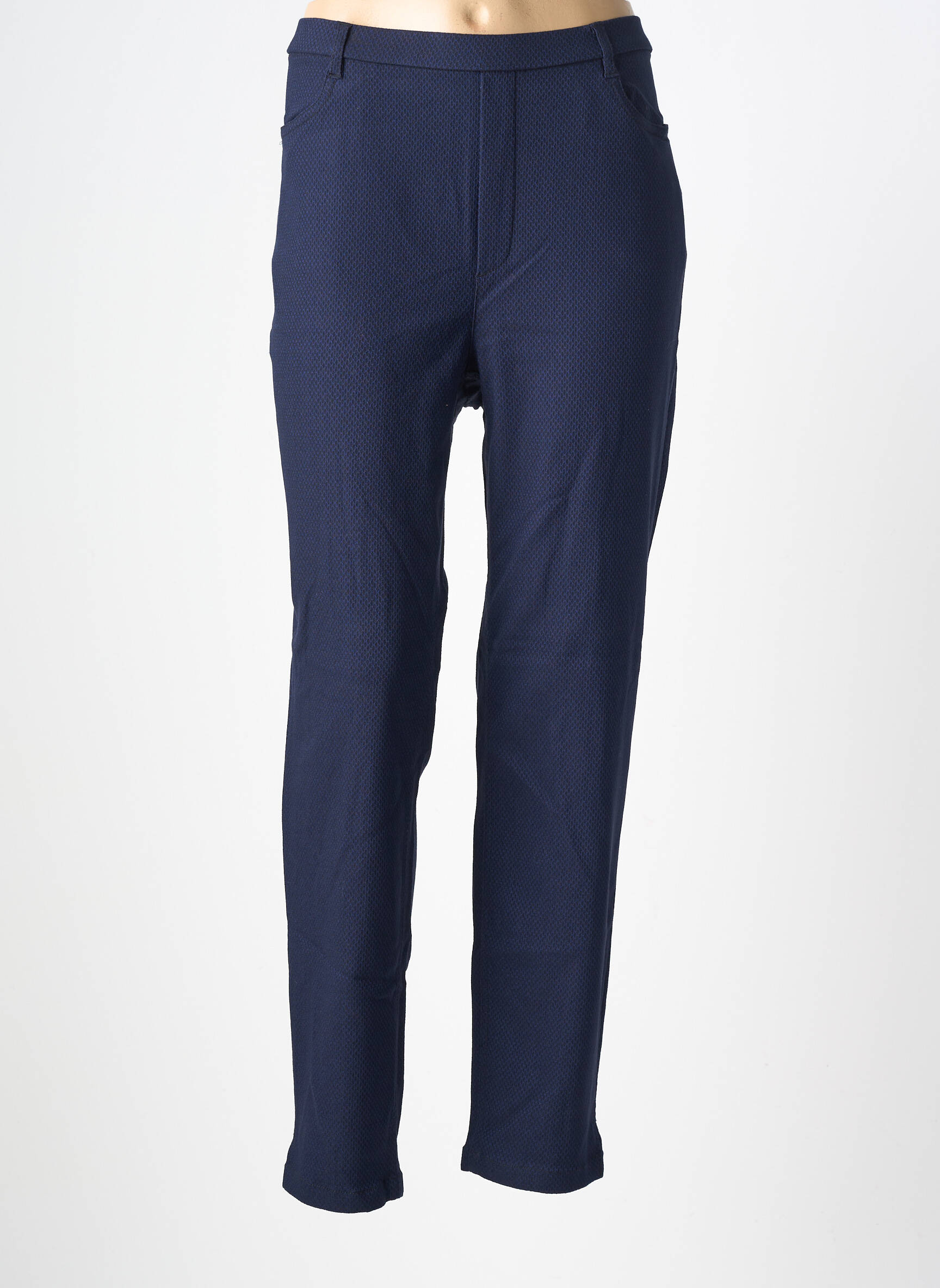Pantalon slim stretch taille normale bleu CISO femme
