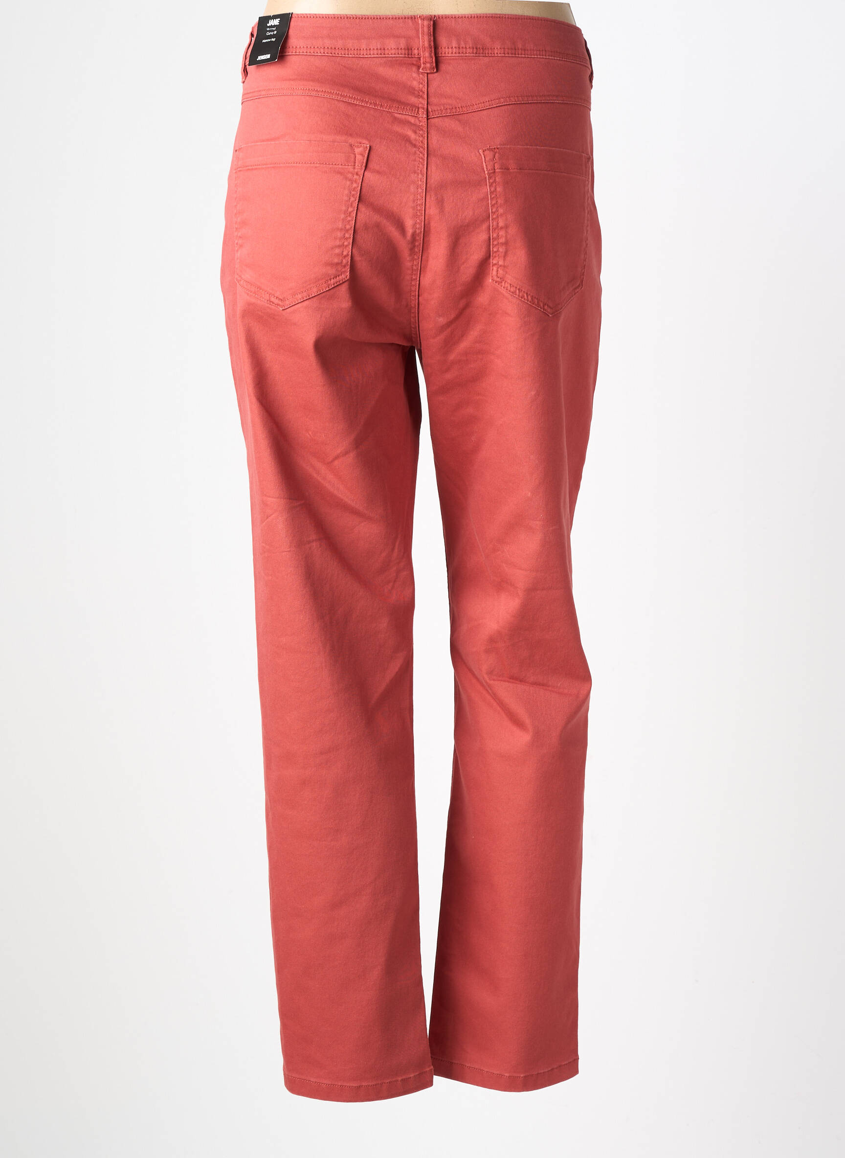 Jeans coupe slim taille normale taille normale orange JENSEN femme
