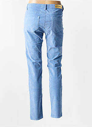 Pantalon slim stretch taille normale bleu COUTURIST femme
