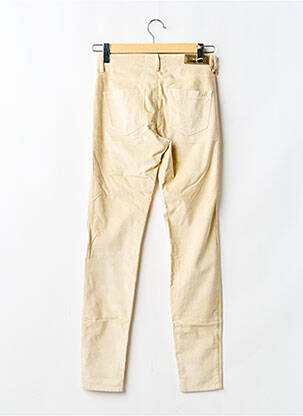 Pantalon slim stretch taille normale beige COUTURIST femme