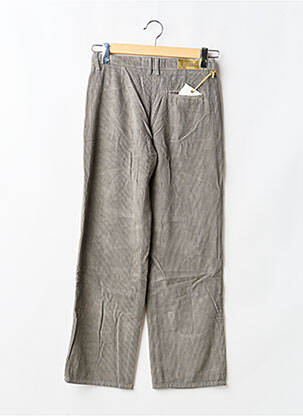 Pantalon droit stretch taille normale gris COUTURIST femme