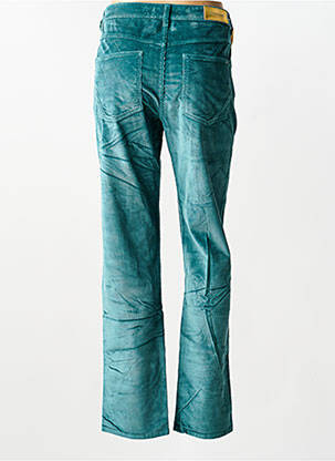 Pantalon slim stretch taille haute bleu COUTURIST femme