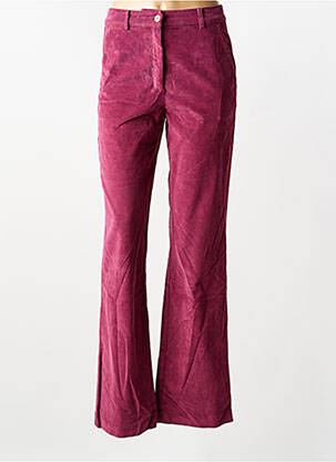 Pantalon flare stretch taille normale violet COUTURIST femme