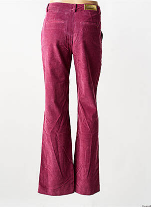 Pantalon flare stretch taille normale violet COUTURIST femme