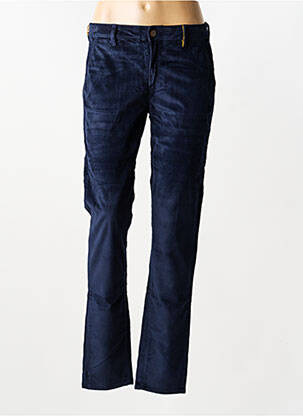Pantalon slim stretch bleu COUTURIST femme
