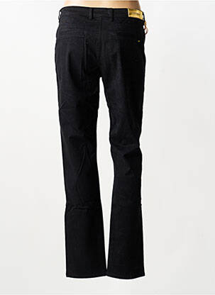 Pantalon chino tissage popeline taille normale noir COUTURIST femme