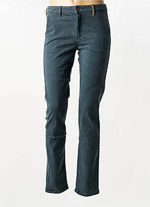 Pantalon chino tissage popeline taille normale gris COUTURIST femme