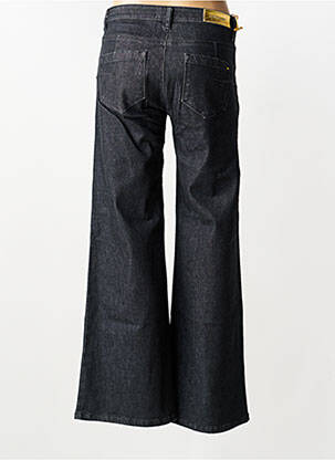 Jeans coupe large stretch taille haute bleu COUTURIST femme