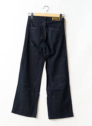Pantalon flare taille haute taille haute bleu COUTURIST femme