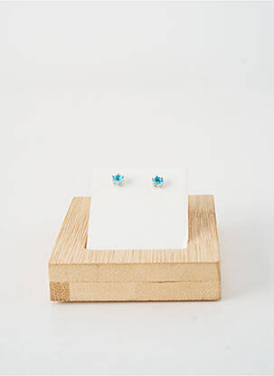 Boucles d’oreilles bleu TATA GISELE femme