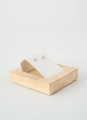 Boucles d’oreilles fermeture boucle(s) rose TATA GISELE femme