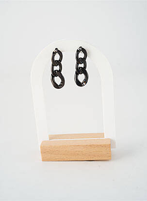 Boucles d’oreilles fermeture boucle(s) noir TATA GISELE femme